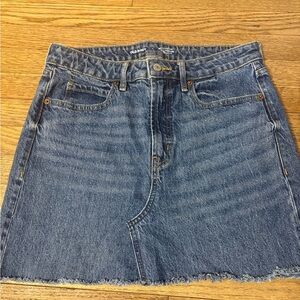 Old Navy Blue Mini Skirt Casual